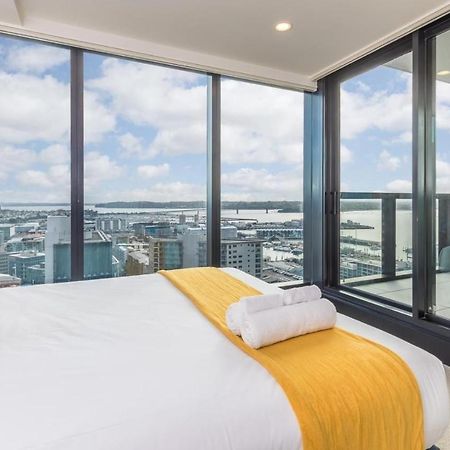 Magnificent Skytower, Sea, Habour View In Cbd Daire Auckland Dış mekan fotoğraf