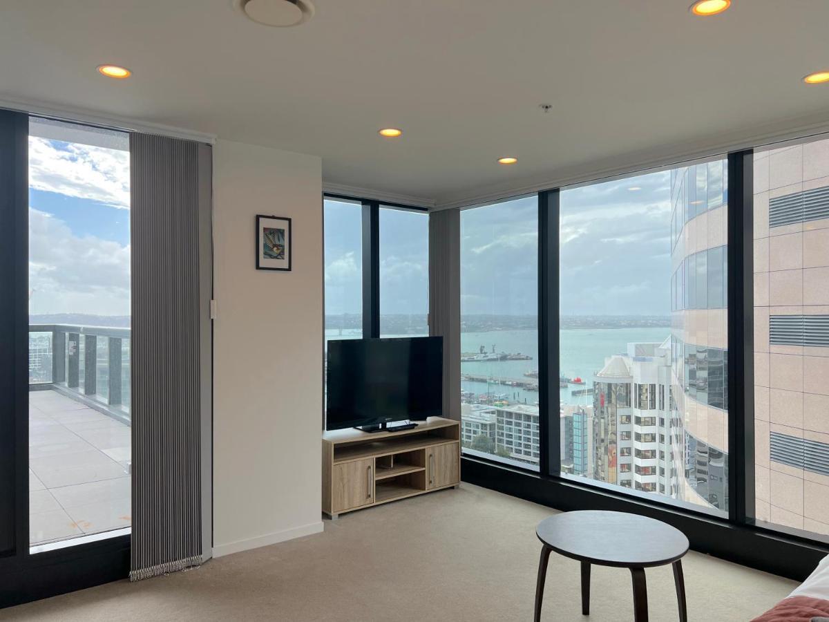 Magnificent Skytower, Sea, Habour View In Cbd Daire Auckland Dış mekan fotoğraf