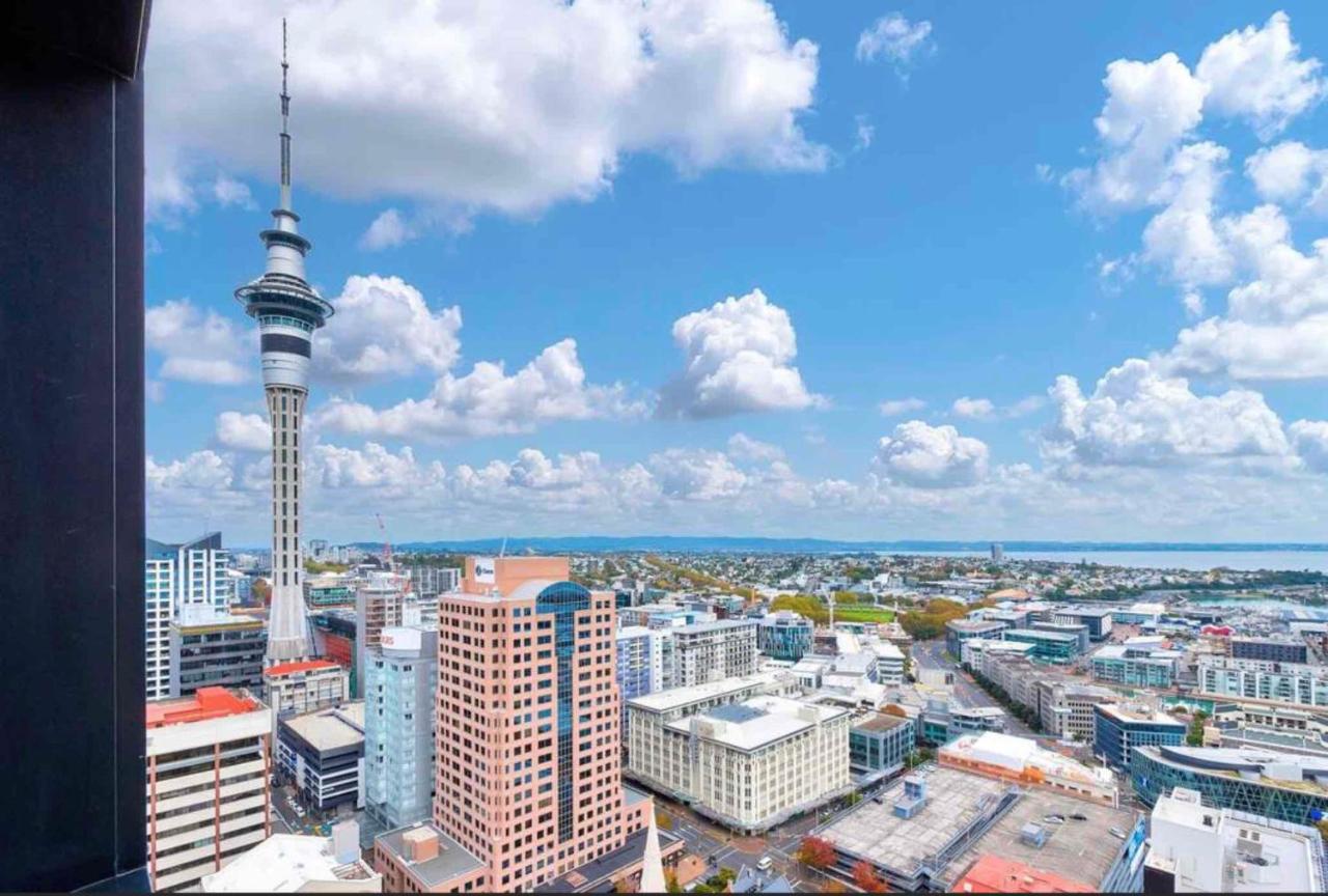 Magnificent Skytower, Sea, Habour View In Cbd Daire Auckland Dış mekan fotoğraf